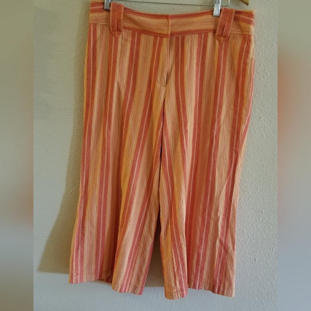 Reba womens wide leg capri pant size 16